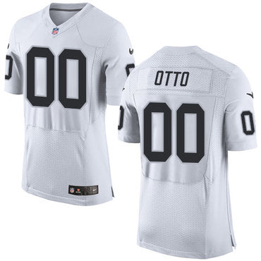 Nike Raiders 00 Jim Otto White Mens Stitched Nfl New Elite Jersey