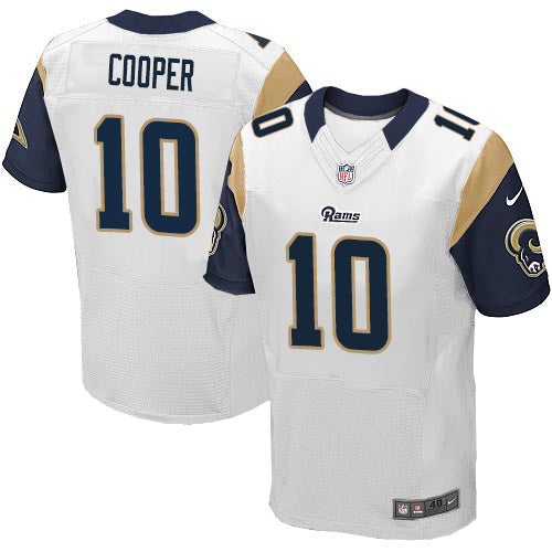 Nike Rams 10 Pharoh Cooper White Mens Stitched Nfl Elite Jersey