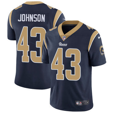 Nike Rams 43 John Johnson Navy Blue Team Color Mens Stitched Nfl Vapor Untouchable Limited Jersey