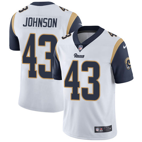 Nike Rams 43 John Johnson White Mens Stitched Nfl Vapor Untouchable Limited Jersey