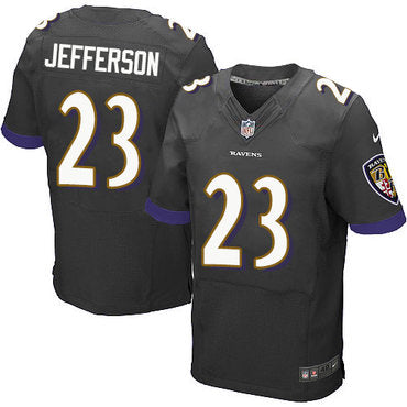 Nike Ravens 23 Tony Jefferson Black Alternate Mens Stitched Nfl New Elite Jersey