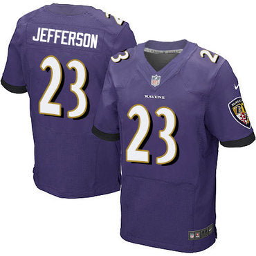 Nike Ravens 23 Tony Jefferson Purple Team Color Mens Stitched Nfl New Elite Jersey