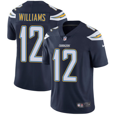 Nike San Diego Chargers 12 Mike Williams Navy Blue Team Color Mens Stitched Nfl Vapor Untouchable Limited Jersey