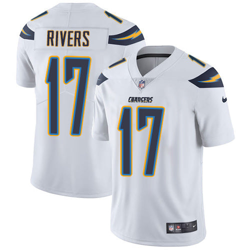 Nike San Diego Chargers 17 Philip Rivers White Mens Stitched Nfl Vapor Untouchable Limited Jersey