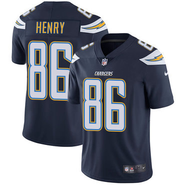 Nike San Diego Chargers 86 Hunter Henry Navy Blue Team Color Mens Stitched Nfl Vapor Untouchable Limited Jersey