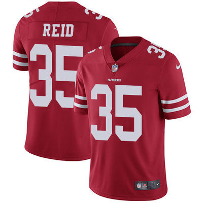 Nike San Francisco 49ers 35 Eric Reid Red Team Color Mens Stitched Nfl Vapor Untouchable Limited Jersey
