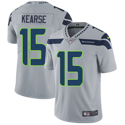 Nike Seattle Seahawks 15 Jermaine Kearse Grey Alternate Mens Stitched Nfl Vapor Untouchable Limited Jersey