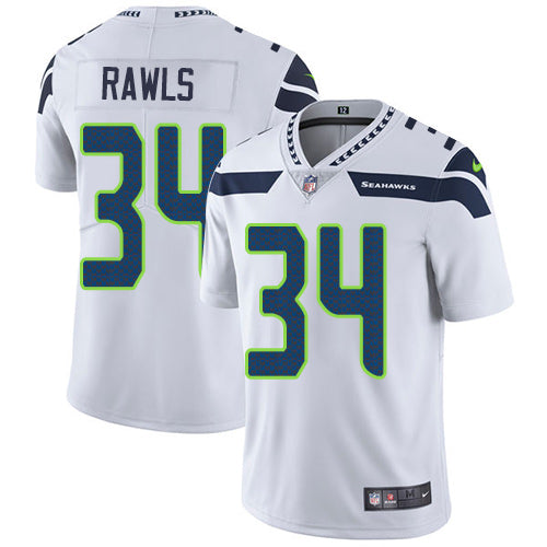 Nike Seattle Seahawks 34 Thomas Rawls White Mens Stitched Nfl Vapor Untouchable Limited Jersey