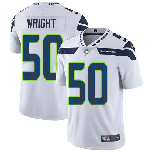 Nike Seattle Seahawks 50 Kj Wright White Mens Stitched Nfl Vapor Untouchable Limited Jersey
