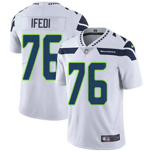 Nike Seattle Seahawks 76 Germain Ifedi White Mens Stitched Nfl Vapor Untouchable Limited Jersey