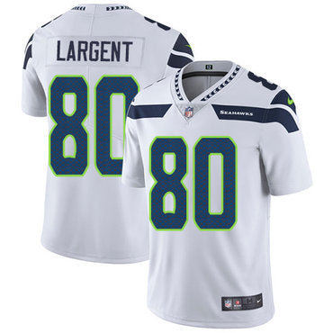 Nike Seattle Seahawks 80 Steve Largent White Mens Stitched Nfl Vapor Untouchable Limited Jersey