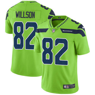 Nike Seattle Seahawks 82 Luke Willson Green Mens Stitched Nfl Limited Rush Jersey