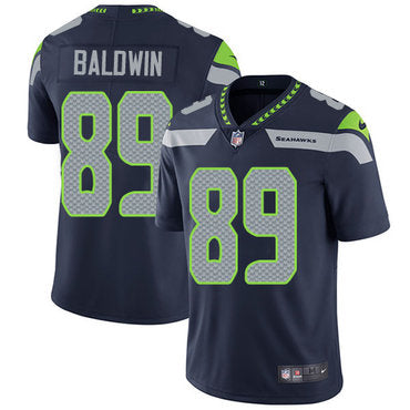 Nike Seattle Seahawks 89 Doug Baldwin Steel Blue Team Color Mens Stitched Nfl Vapor Untouchable Limited Jersey