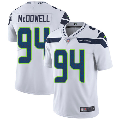 Nike Seattle Seahawks 94 Malik Mcdowell White Mens Stitched Nfl Vapor Untouchable Limited Jersey