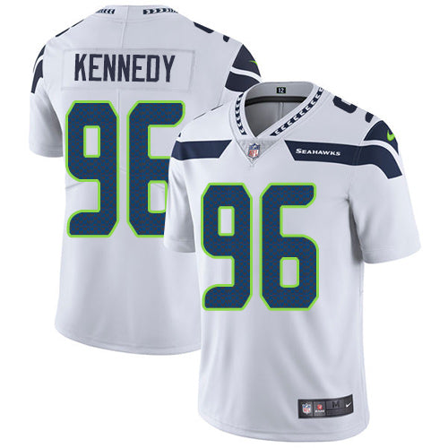 Nike Seattle Seahawks 96 Cortez Kennedy White Mens Stitched Nfl Vapor Untouchable Limited Jersey