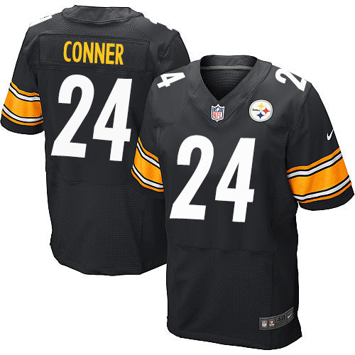 Nike Steelers 24 James Conner Black Team Color Mens Stitched Nfl Elite Jersey