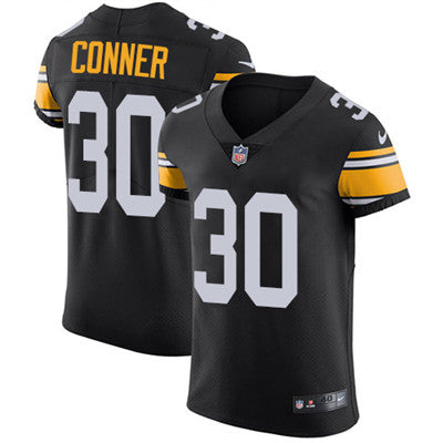 Nike Steelers 30 James Conner Black Alternate Mens Stitched Nfl Vapor Untouchable Elite Jersey