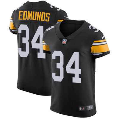 Nike Steelers 34 Terrell Edmunds Black Alternate Mens Stitched Nfl Vapor Untouchable Elite Jersey
