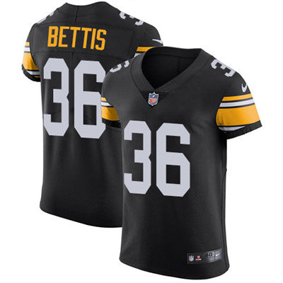 Nike Steelers 36 Jerome Bettis Black Alternate Mens Stitched Nfl Vapor Untouchable Elite Jersey