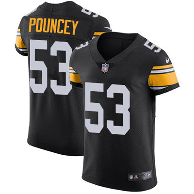 Nike Steelers 53 Maurkice Pouncey Black Alternate Mens Stitched Nfl Vapor Untouchable Elite Jersey