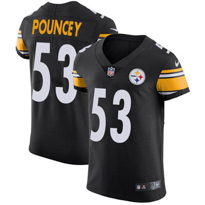 Nike Steelers 53 Maurkice Pouncey Black Mens Stitched Nfl Vapor Untouchable Elite Jersey