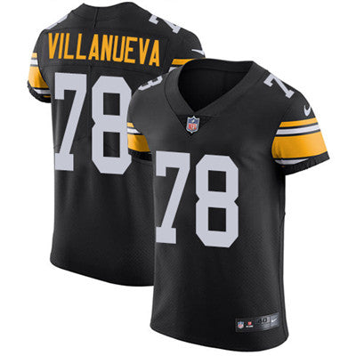 Nike Steelers 78 Alejandro Villanueva Black Alternate Mens Stitched Nfl Vapor Untouchable Elite Jersey