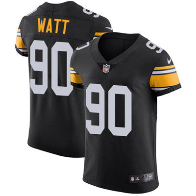 Nike Steelers 90 T J Watt Black Alternate Mens Stitched Nfl Vapor Untouchable Elite Jersey