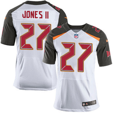 Nike Tampa Bay Buccaneers 27 Ronald Jones Ii White Mens Stitched Nfl New Elite Jersey