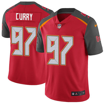 Nike Tampa Bay Buccaneers 97 Vinny Curry Red Team Color Mens Stitched Nfl Vapor Untouchable Limited Jersey