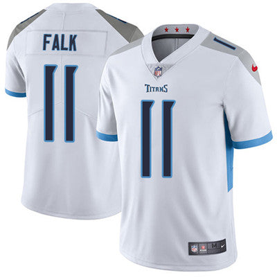 Nike Tennessee Titans 11 Luke Falk White Mens Stitched Nfl Vapor Untouchable Limited Jersey