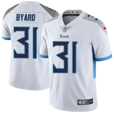 Nike Tennessee Titans 31 Kevin Byard White Mens Stitched Nfl Vapor Untouchable Limited Jersey