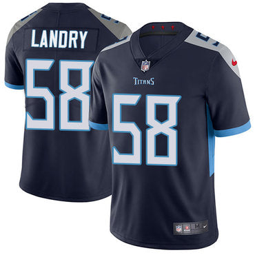 Nike Tennessee Titans 58 Harold Landry Navy Blue Alternate Mens Stitched Nfl Vapor Untouchable Limited Jersey