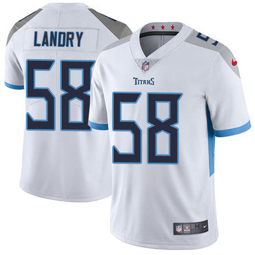 Nike Tennessee Titans 58 Harold Landry White Mens Stitched Nfl Vapor Untouchable Limited Jersey
