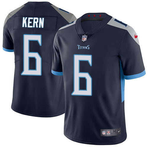 Nike Tennessee Titans 6 Brett Kern Navy Blue Alternate Mens Stitched Nfl Vapor Untouchable Limited Jersey