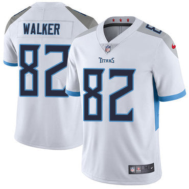 Nike Tennessee Titans 82 Delanie Walker White Mens Stitched Nfl Vapor Untouchable Limited Jersey