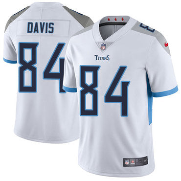 Nike Tennessee Titans 84 Corey Davis White Mens Stitched Nfl Vapor Untouchable Limited Jersey