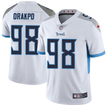 Nike Tennessee Titans 98 Brian Orakpo White Mens Stitched Nfl Vapor Untouchable Limited Jersey