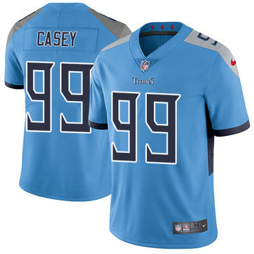 Nike Tennessee Titans 99 Jurrell Casey Light Blue Team Color Mens Stitched Nfl Vapor Untouchable Limited Jersey