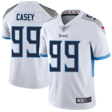 Nike Tennessee Titans 99 Jurrell Casey White Mens Stitched Nfl Vapor Untouchable Limited Jersey