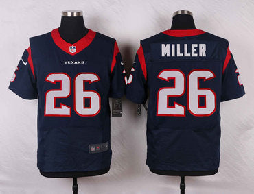 Nike Texans 26 Lamar Miller Navy Blue Team Color Mens Stitched Nfl Elite Jersey