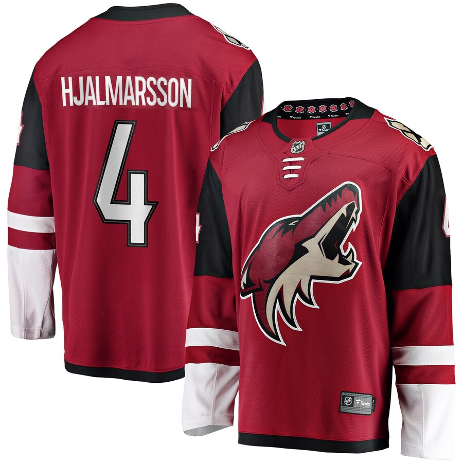 Niklas Hjalmarsson Arizona Coyotes Fanatics Branded Breakaway Player Jersey Garnet
