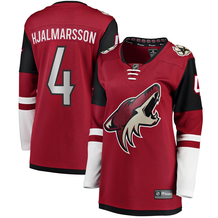 Niklas Hjalmarsson Arizona Coyotes Fanatics Branded Womens Breakaway Player Jersey Garnet