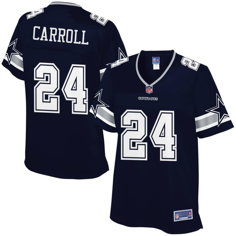 Nolan Carroll Dallas Cowboys Nfl Pro Line Womens Player Jersey Navy