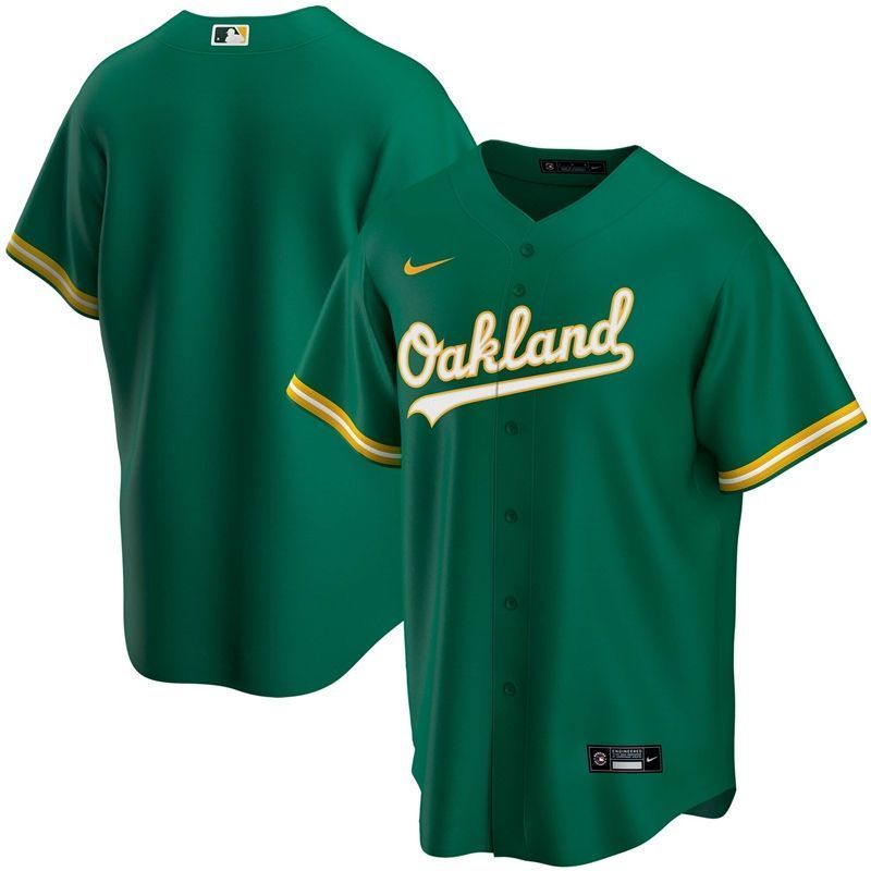 Oakland Athletics 2020 Mlb Green Jersey