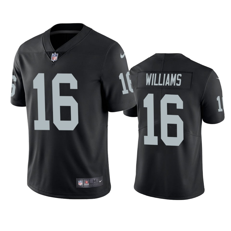Oakland Raiders 16 Tyrell Williams Black Vapor Untouchable Limited Jersey Men
