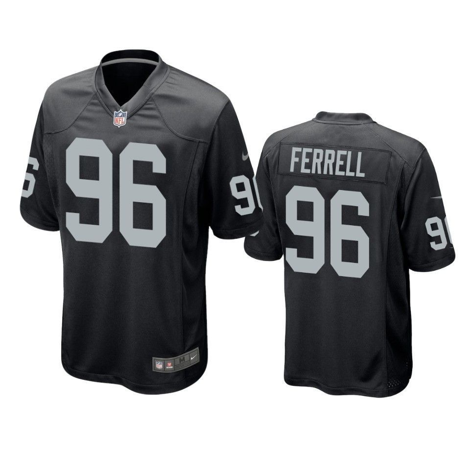 Oakland Raiders Clelin Ferrell 2019 Nfl Draft Black Game Jersey