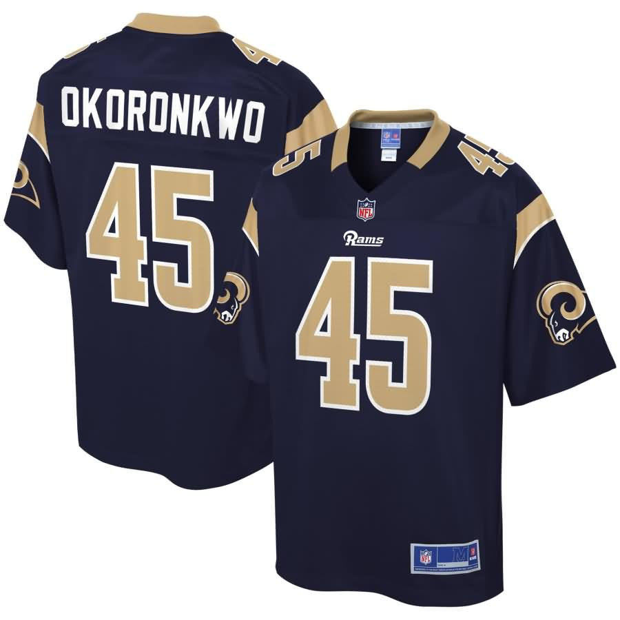 Ogbonnia Okoronkwo Los Angeles Rams Nfl Pro Line Player Jersey Navy