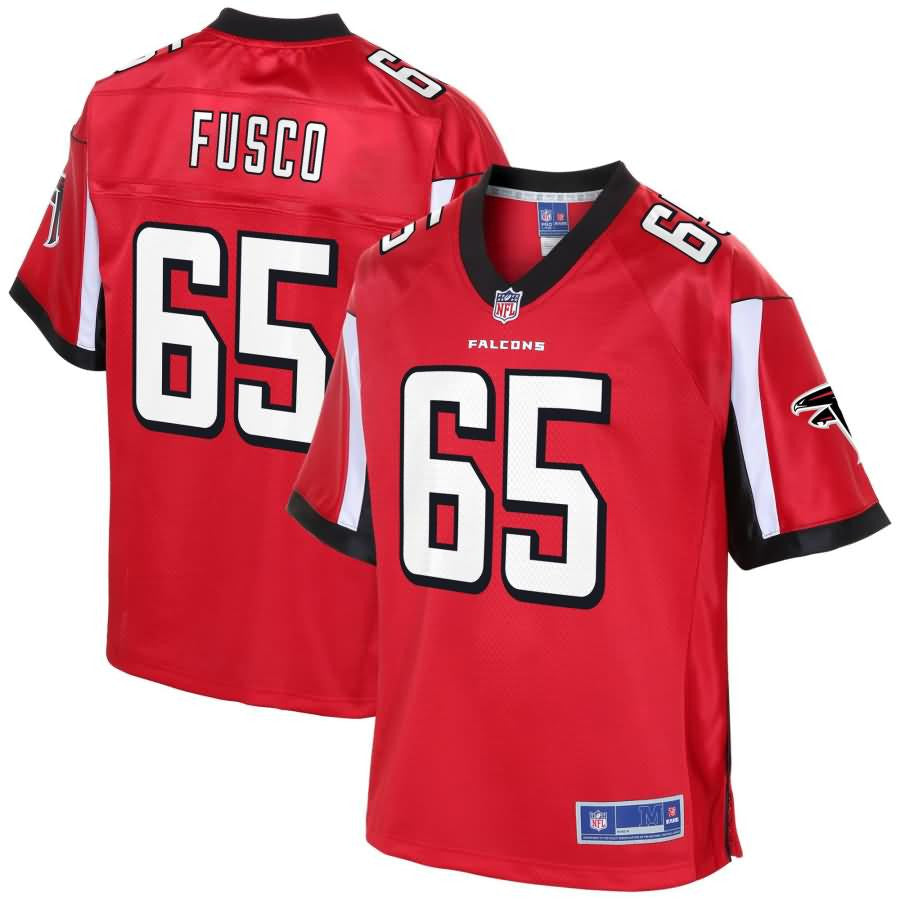 On Fusco Atlanta Falcons Nfl Pro Line Player Jersey Red
