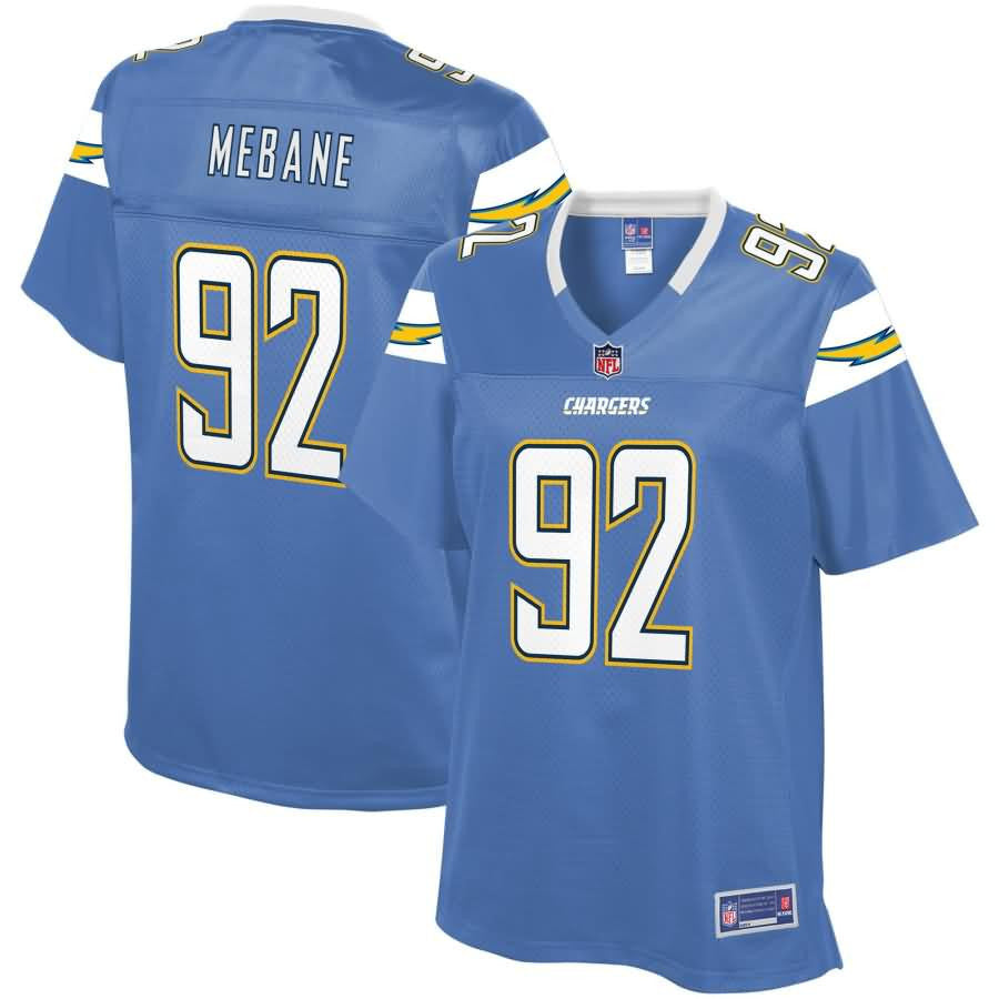 On Mebane Los Angeles Chargers Nfl Pro Line Womens Alternate Player Jersey Powder Blue
