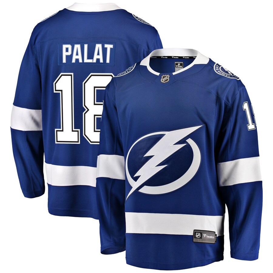 Ondrej Palat Tampa Bay Lightning Fanatics Branded Home Breakaway Player Jersey Blue